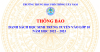 Thong bao trung tuyen vao lop 10