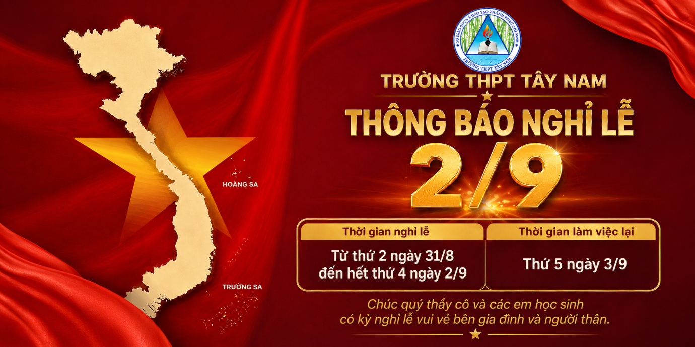 THÔNG BÁO