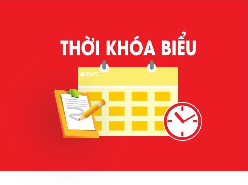 Thời khóa biểu áp dụng từ ngày 21/10/2024